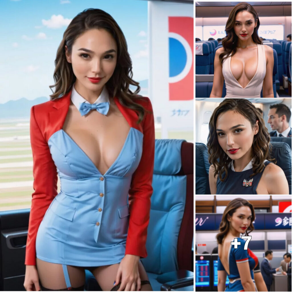 Flying High with Gal Gadot: Effortlessly Soaring in Chic Airline Outfits