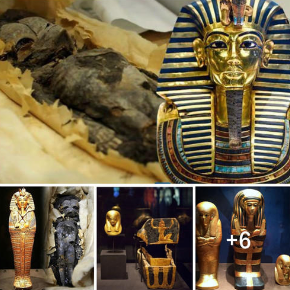 Unraveling the Mystery: Uncovering Two Mummified Girls in King Tutankhamun’s Tomb led to Intriguing Theories among his Peers
